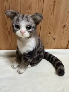 羊毛フェルトの猫ちゃんのサムネイル