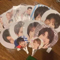 SexyZone timelesz 佐藤勝利 団扇 うちわ 個人 集合