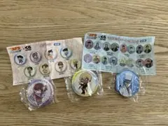 名探偵コナン くら寿司 コラボ 缶バッジ2個とマグネットシート2個　セット売り