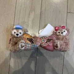 ダッフィー & シェリーメイ　ぬいぐるみキーホルダー
