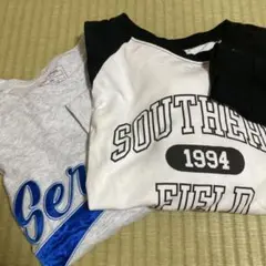 ヘビロッTEEワイド長袖2枚セット