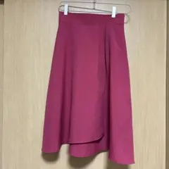 【良品】Cheek フレアスカート マゼンタピンクのサムネイル