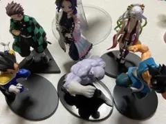 プライズフィギュア)鬼滅、ドラゴンボール等、ジャンプ系フィギュア ７点セット