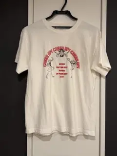 Child womanチアガール半袖Tシャツ ホワイトのサムネイル