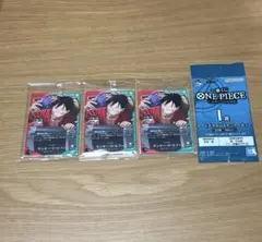 一番くじ ONE PIECE モンキー・D・ルフィ プロモカード　3枚セット