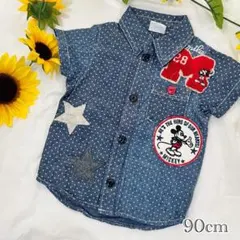 BREEZE ディズニー　ミッキー　シャツ【90cm】