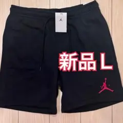 【新品】ジョーダン ジャンプマン フリース メンズ ショートパンツ ブラック Lのサムネイル