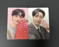 ATEEZ シーグリ 2026 封入トレカ コンプ ２枚 ソンファ KQ