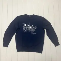 ユニクロ　スウェット　UT JASON POLAN. ネイビー　Lのサムネイル