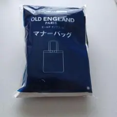 OLD ENGLAND マナーバッグ 青