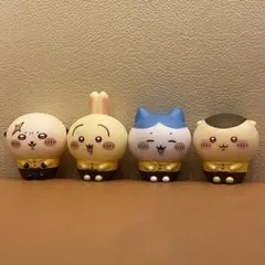 ちいかわ　COCO'S ココス　ソフビ　フィギュア　うさぎ　ハチワレ　ラッコ