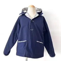 SHIPS シップス リバティ リバーシブルジャケット ネイビー 花柄 120