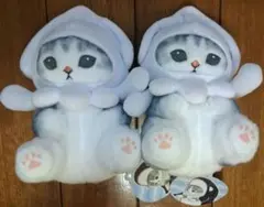 モフサンド　海の生き物にゃん３ぬいぐるみ　イカ