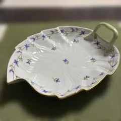 美品】HEREND ロスチャイルドバード リーフディッシュ 皿 プレート