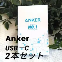 Anker USB-C & USB-C ケーブル 0.9m 2本セット ブラック