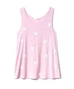 ジェラートピケ ハート タンクトップ