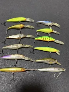 304 ハンドメイドミノー7個セット　バルサミノー　渓流　トラウト 304 ハンドメイドミノー7個セット バルサミノー 渓流 トラウト - メルカリ