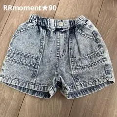 RRmoment デニムショートパンツ 90