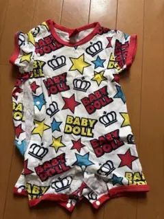 BABY DOLL 半袖ワンピース 80