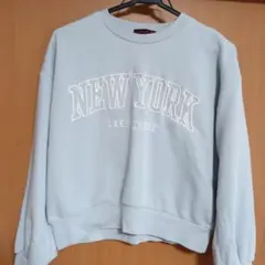 ラブトキシックМ(150)ロゴ入りライトブルートレーナー