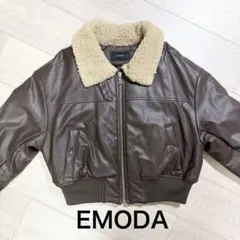 EMODA ショートボアブルゾン