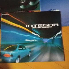 HONDA INTEGRA カタログ 3ドアクーペ 4ドアハードトップ