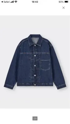 GU デニムジャケット　1st 大戦モデル