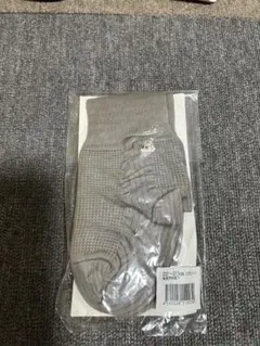滑り止め付きソックス 2足セット22-23cm グレーと ミント