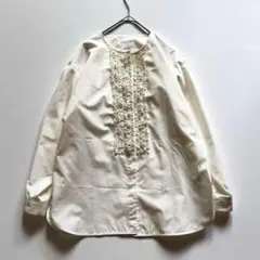 美品】OHGA WHIPRU BLOUSE ワッフルブラウス - メルカリ