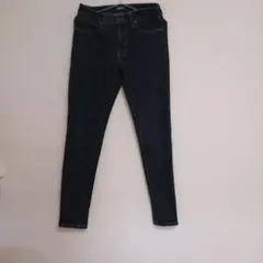NAVY ストレートデニムパンツ インディゴのサムネイル