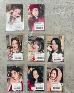 TWICE オンラインくじ　 ステッカー　8枚セット