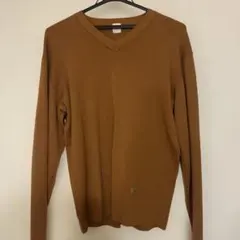 TAKEO KIKUCHI Vネックニット ブラウンのサムネイル