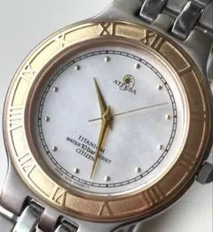 【新品電池】稼動品 美品 ATTESA 腕時計 シチズン アテッサ メンズ