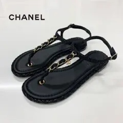CHANEL トングサンダル パリダラスコレクション - メルカリ