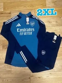 新品 adidas アーセナル トレーニング 上下 2XL