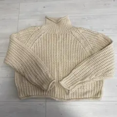 アイボリーニット Lサイズ
