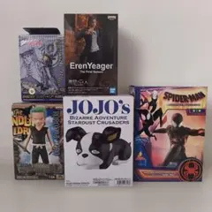 箱無】アニメキャラクターフィギュアセット - メルカリ