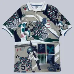 90's DISNEY ゴルフデザイン 半袖 ポロシャツのサムネイル