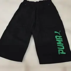 PUMA 黒 ハーフパンツ子供 120美品