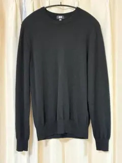 ユニクロ カシミヤ 100% ニット セーター ブラックM