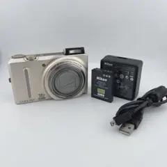 ✨スマホ転送OK✨ 動作品 Nikon COOLPIX S9100 デジカメ