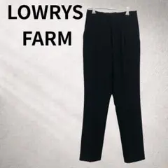 ローリーズファーム　ブラック　スラックス　後ろゴム　オフィス　レディース　M