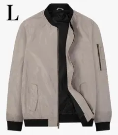 新品✨MA-1 ジャケット メンズ L カーキ 秋冬
