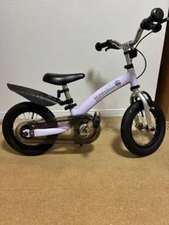 美品】へんしんバイクC14（パープル）14インチ - メルカリ