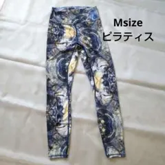 抽象グラフィック ヨガパンツ Mピラティス