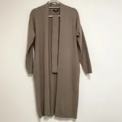 UNIQLO ユニクロ スフレヤーン ニットコート ロングコート