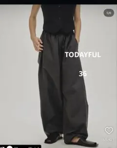 TODAYFUL ナイロンラインパンツ　Sサイズ TODAYFUL（トゥデイフル）の「【TODAYFUL/トゥデイフル