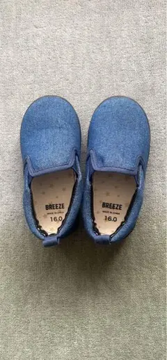 BREEZE　ブリーズ 16cm スリッポン デニム