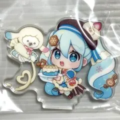 雪ミクあそーと 雪ミク＆ユキネ アクスタ