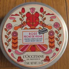 ロクシタン ローズ ピーチ ディ ヴィーニュ ボディクリーム 125ML